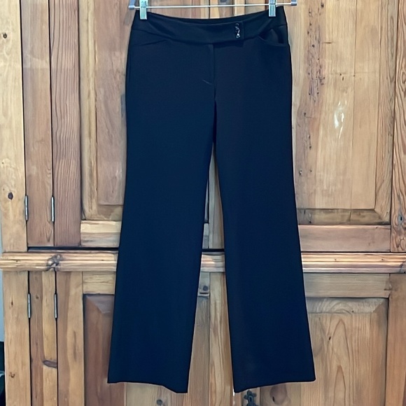 White House Black Market Pants - W.H.B.M Black “Legacy” Modern Boot Dress Pants Sz. 4 Short/ 30” Inseam